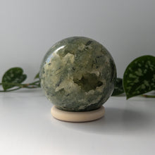 Load image into Gallery viewer, Prehnite Sphere 2.69 in.
