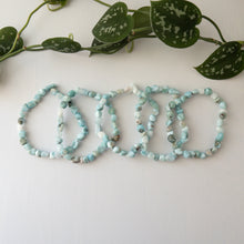 Load image into Gallery viewer, Larimar Stretch Bracelet 6mm
