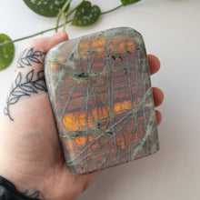 Load image into Gallery viewer, Pink &amp; Orange Labradorite Freeform E
