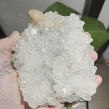 Load and play video in Gallery viewer, Large Apophyllite &amp; Stilbite Specimen
