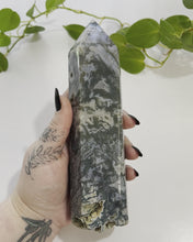 Load and play video in Gallery viewer, XL Moss Agate Tower

