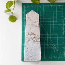 Load image into Gallery viewer, XL Pastel Ocean Jasper Obelisk B
