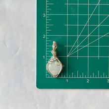 Load image into Gallery viewer, Moonstone &amp; Sterling Silver Wrapped Pendant
