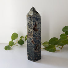 Load image into Gallery viewer, XL Green Ocean Jasper Tower
