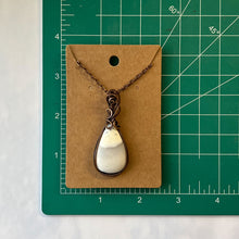 Charger l&#39;image dans la galerie, Dendritic Opal &amp; Antiqued Copper Wrapped Pendant
