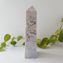 Load image into Gallery viewer, XL Pastel Ocean Jasper Obelisk B
