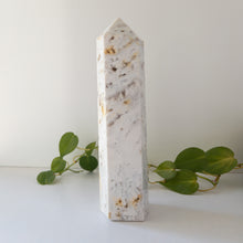 Load image into Gallery viewer, XL Druzy Snow Agate Tower
