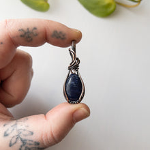 Load image into Gallery viewer, Sodalite Copper Wrapped Pendant
