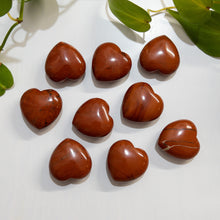 Load image into Gallery viewer, Red Jasper Heart
