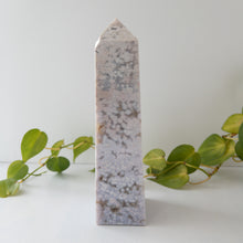 Load image into Gallery viewer, XL Pastel Ocean Jasper Obelisk B
