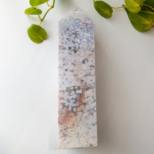 Load image into Gallery viewer, XL Ocean Jasper Obelisk C
