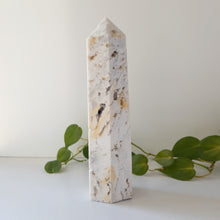 Load image into Gallery viewer, XL Druzy Snow Agate Tower
