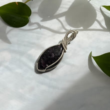 Load image into Gallery viewer, Lepidolite &amp; Sterling Silver Wrapped Pendant
