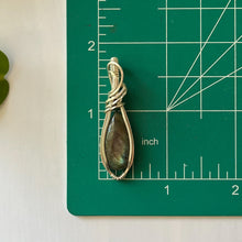 Load image into Gallery viewer, Labradorite Sterling Silver Wrapped Pendant
